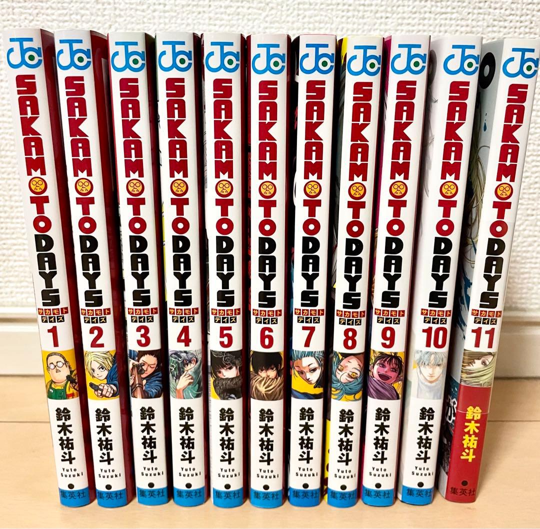 最新刊新品】SAKAMOTO DAYS サカモト デイズ 全巻セット - メルカリ