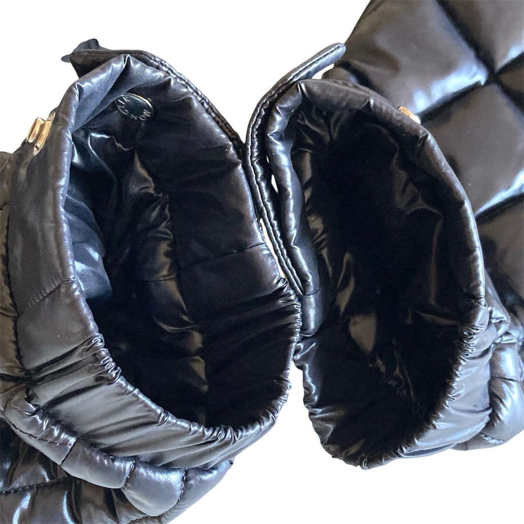 【極美品】MONCLER VERANライダース ダウンジャケット 黒 サイズ1