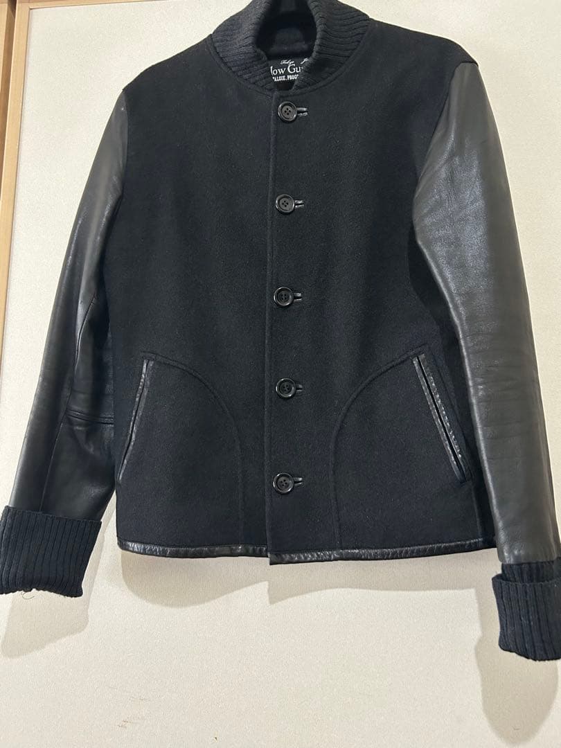 【スロウガン】SLOW&GUNレザースタジャン　サイズ3キムタク