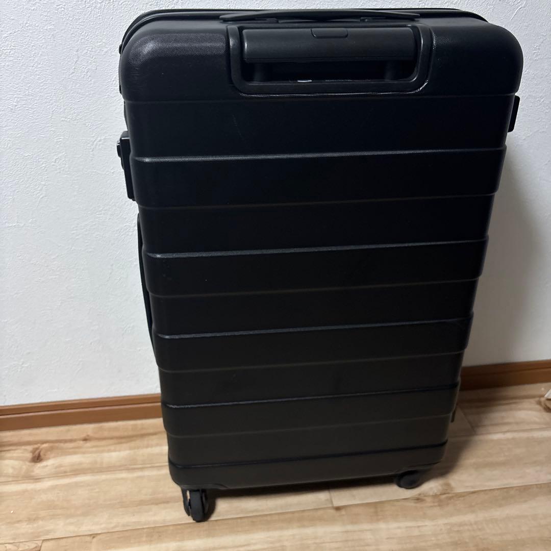 無印良品 キャリーケース 56L 黒 美品寄り 最安値 - メルカリ