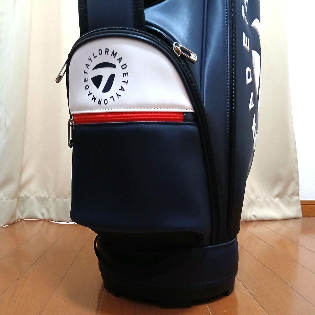 【新品未使用】テーラーメイド サークルロゴ キャディバッグ　ネイビー