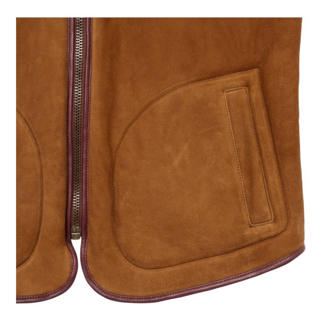 GDC VEGAN MOUTON VEST ブラウン 木村拓哉 - メルカリ
