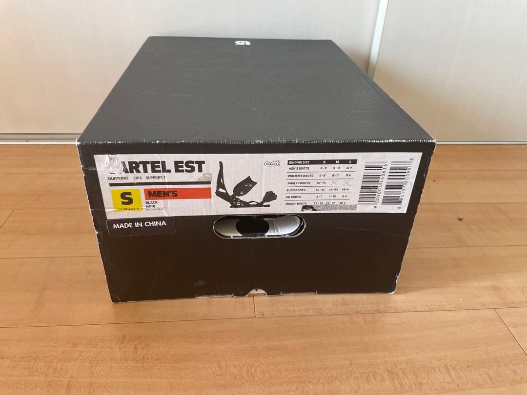 バートンカーテル EST Sサイズ　Burton Curtel