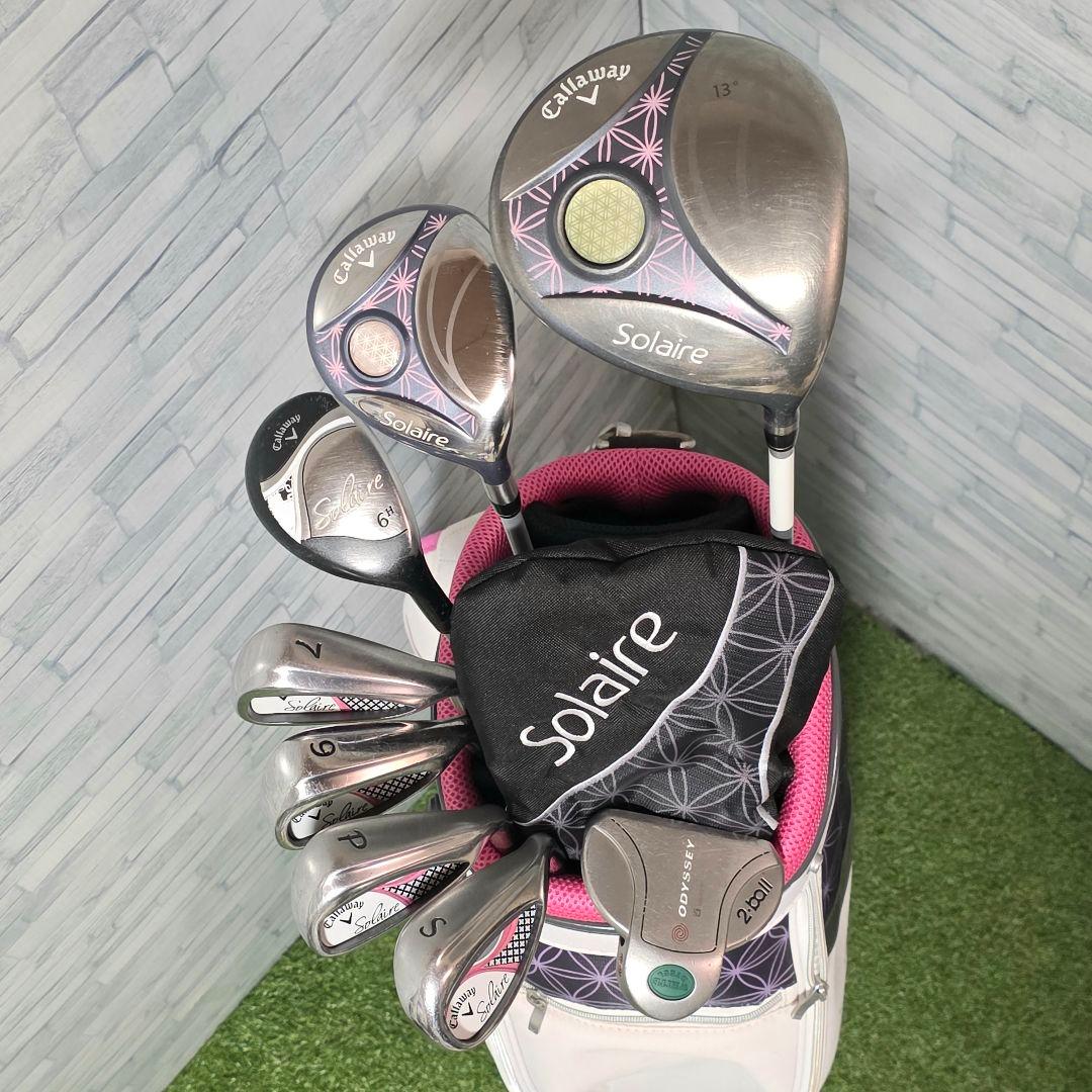 Callaway キャロウェイ ソレイル ゴルフクラブ レディース セット 右