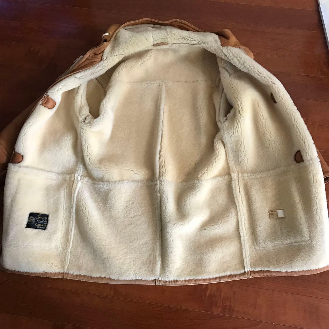 sawyer ソーヤ ムートンダッフルコート USA 美品 L sawyer ソーヤ