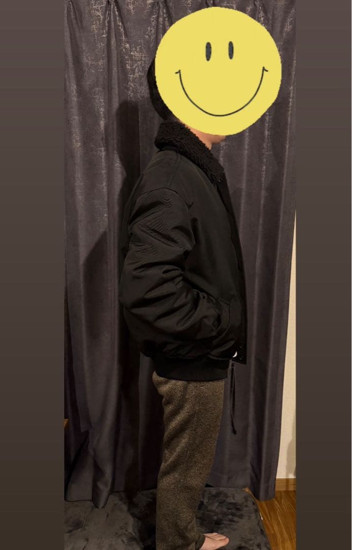 Acne Studios 23AW シアリングカラージャケット オーバーサイズ