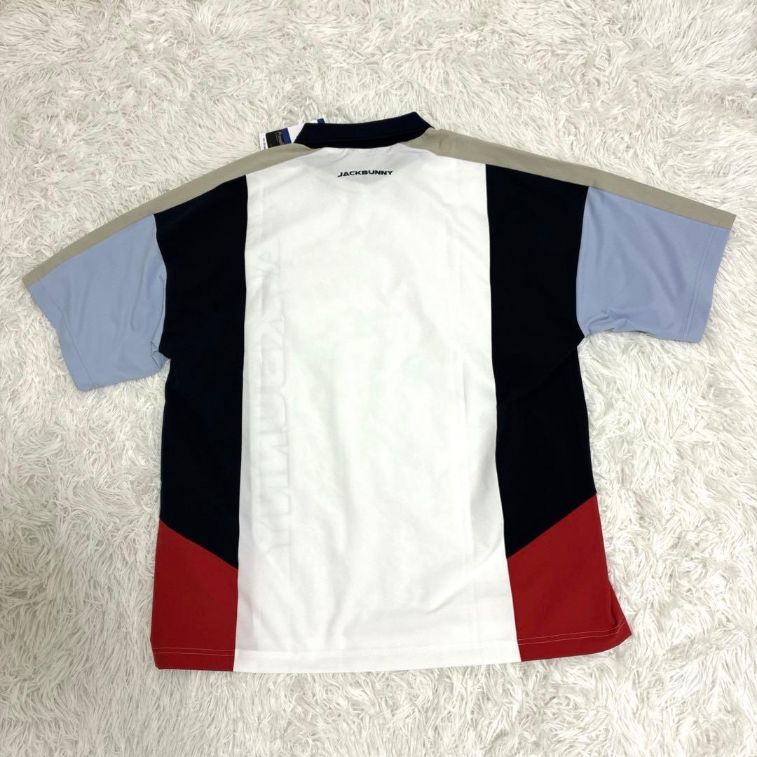 新品 Jack Bunny!! プライムフレックスドビー半袖ポロシャツ 現行品