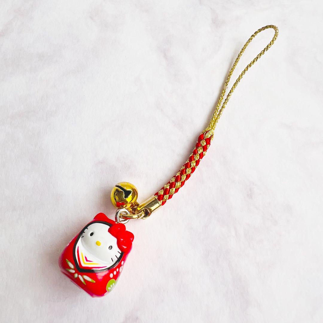 美品 2006年当時物 大分限定 竹田姫だるま ハローキティ ご当地キティ