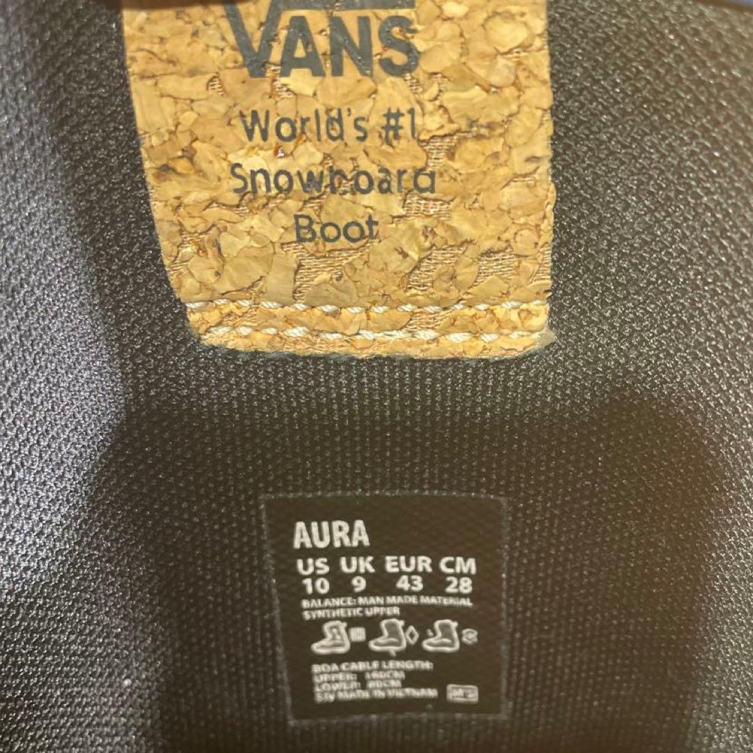 【値下げ】VANSヴァンズAURA 28.0cmダブルBOA グラトリ・パーク