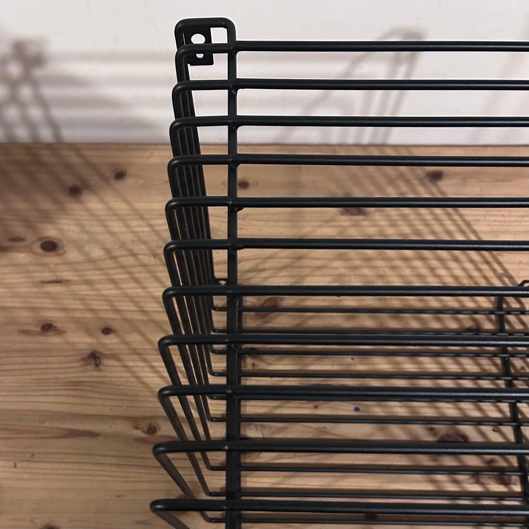 ◎新品◎MONTANA パントンワイヤー　シングル　シェルフ　ブラック　35cm