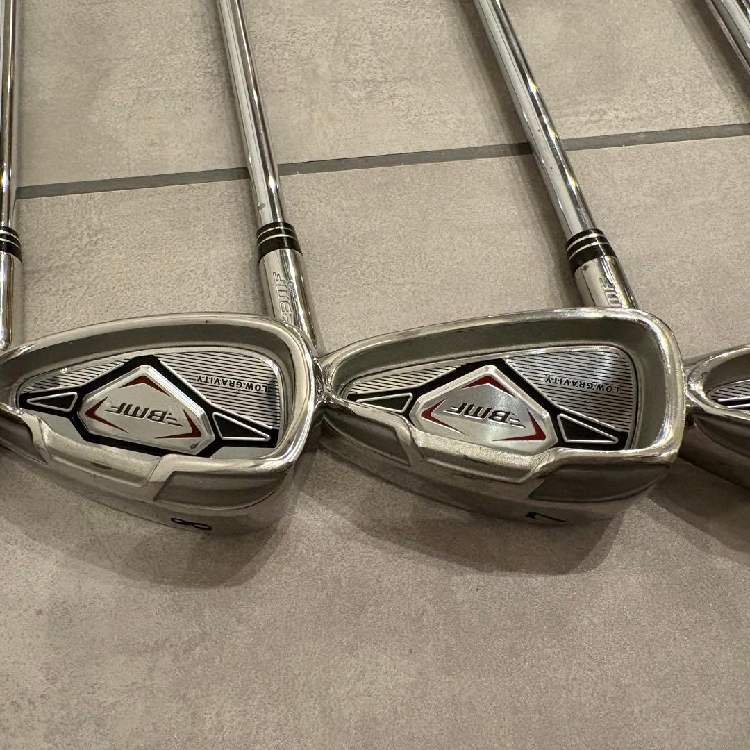 【美品】ゴルフクラブセット　BMF　 キャディバッグ付き　初心者
