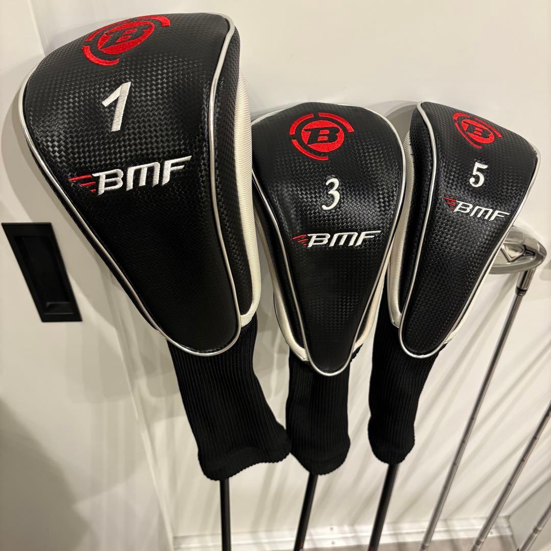 【美品】ゴルフクラブセット　BMF　 キャディバッグ付き　初心者
