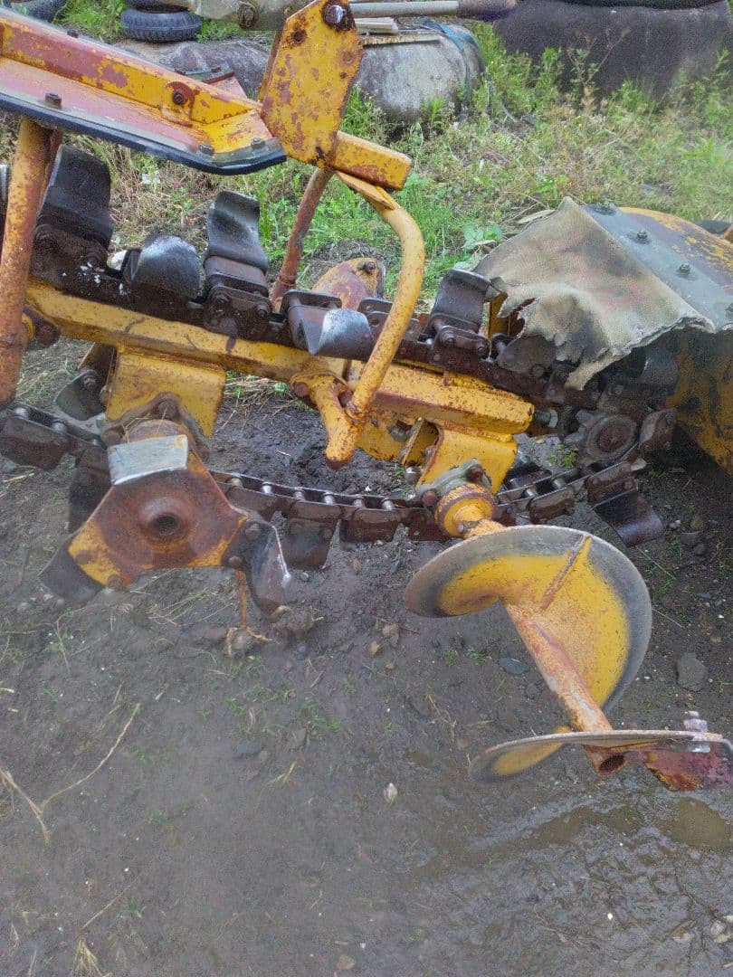 蟹信丸さん専用❗共栄社 バロネス トレンチャーTL-52 溝掘り機(ガソリン)