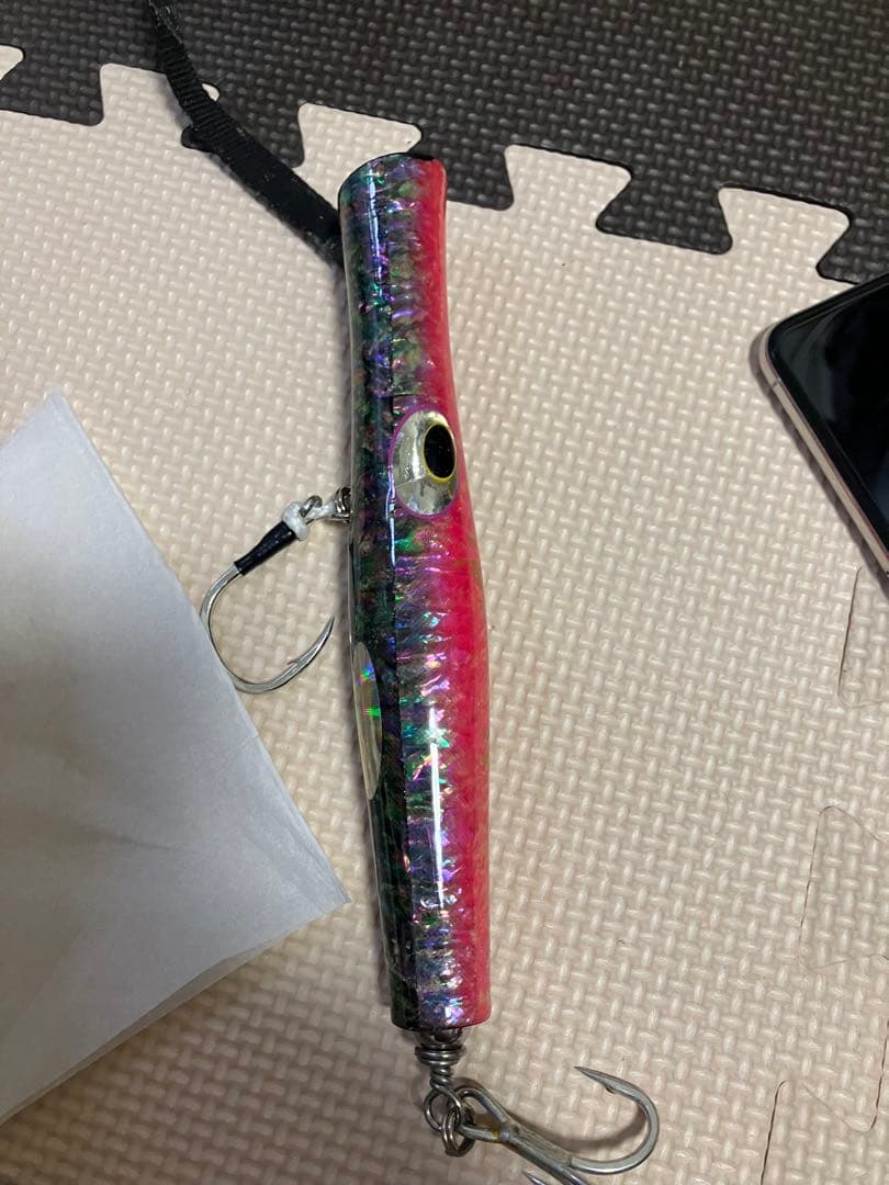 美品　貝田ルアー　トランペット185