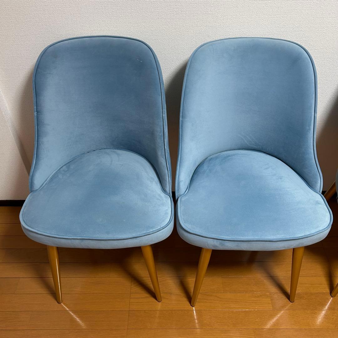 【美品✨総額２０万over／オーダーメイド】　ガラスダイニングテーブル　チェア