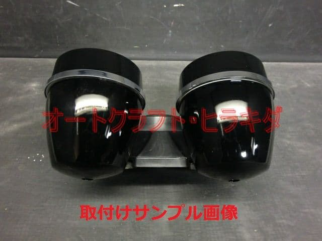 ゼファー400/750 メーターカバー上下セット ツヤ有り黒塗装仕上品