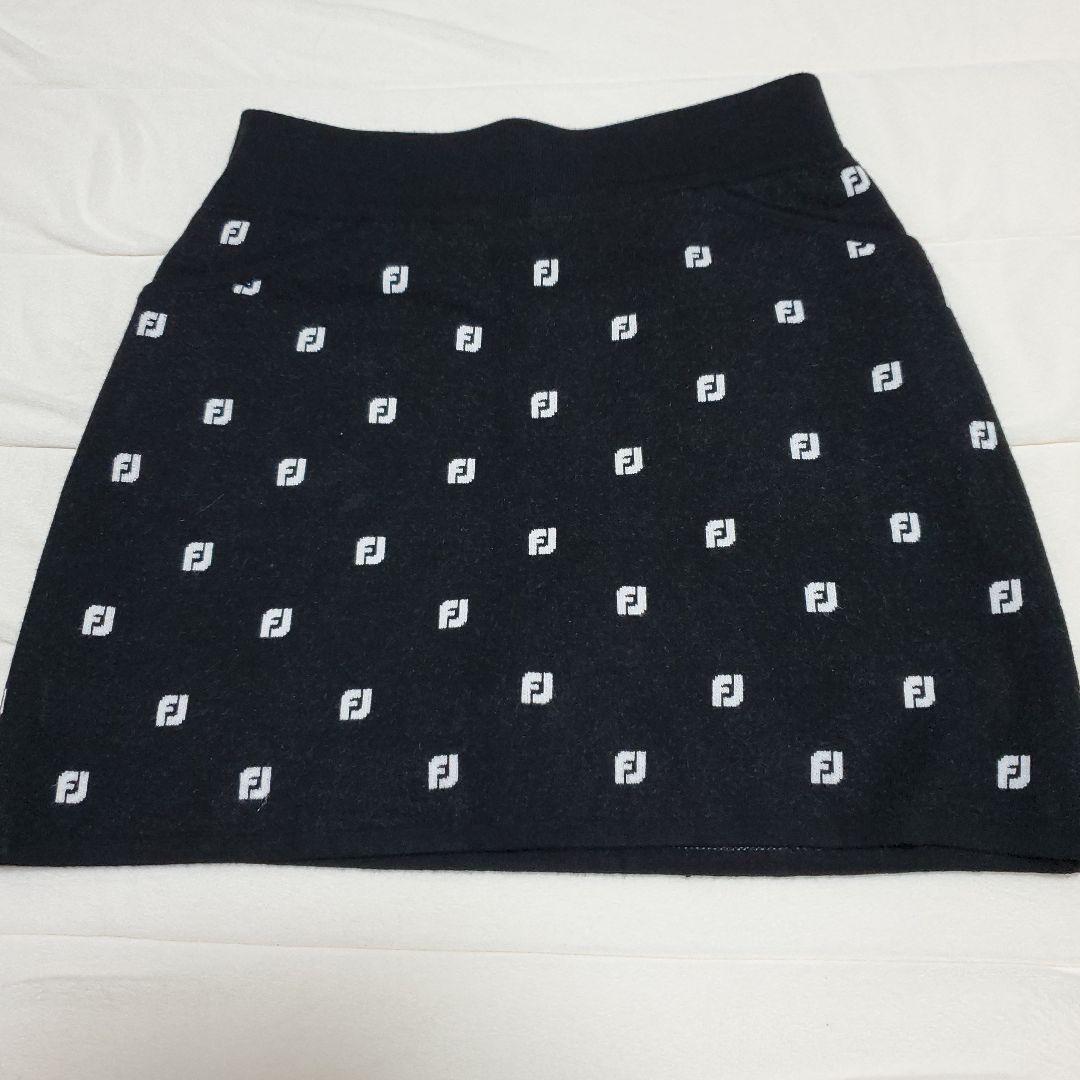 【セール中】FJ ジップアップカーディガン 黒&スカート