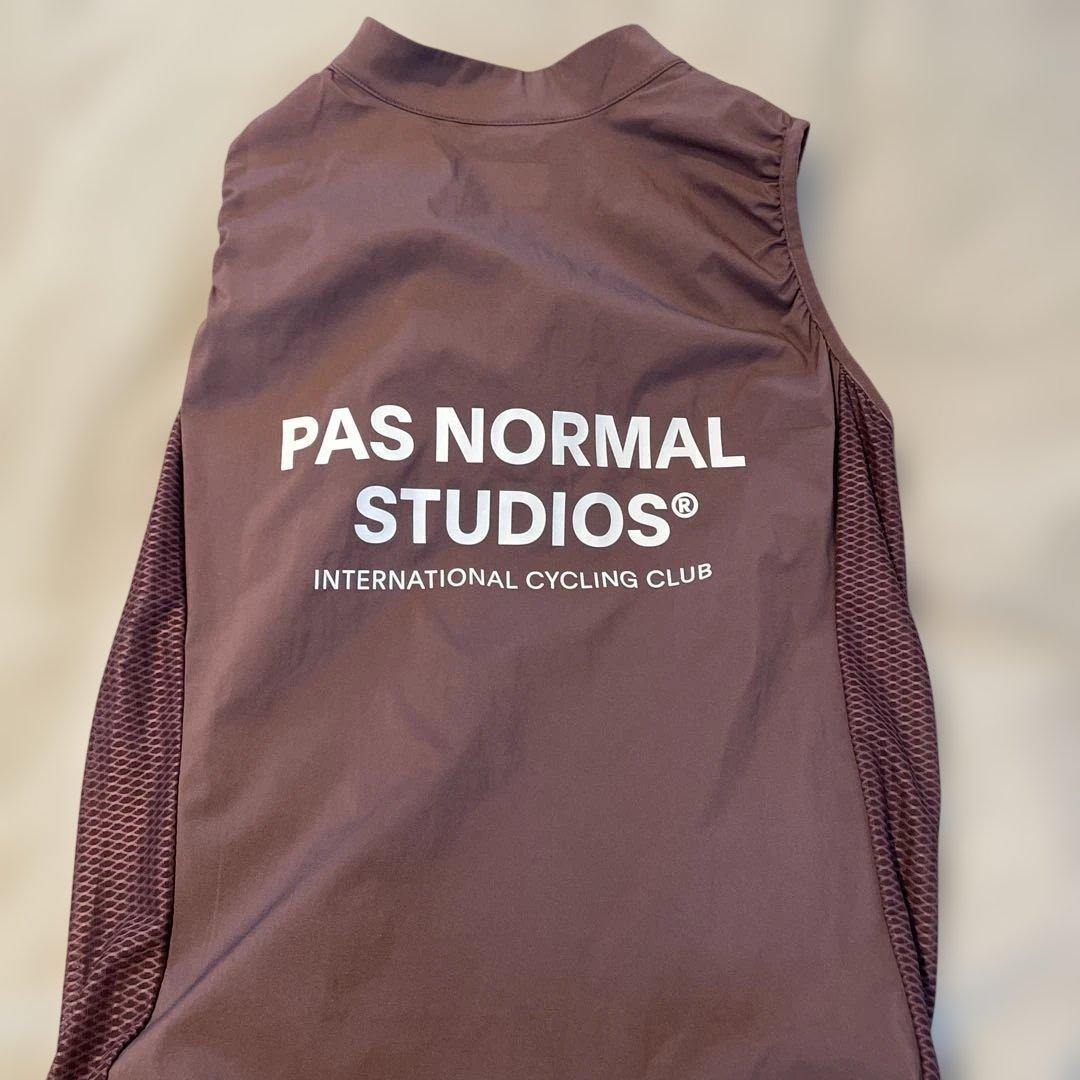 PAS NORMAL STUDIOS ジレM バーガンディ系