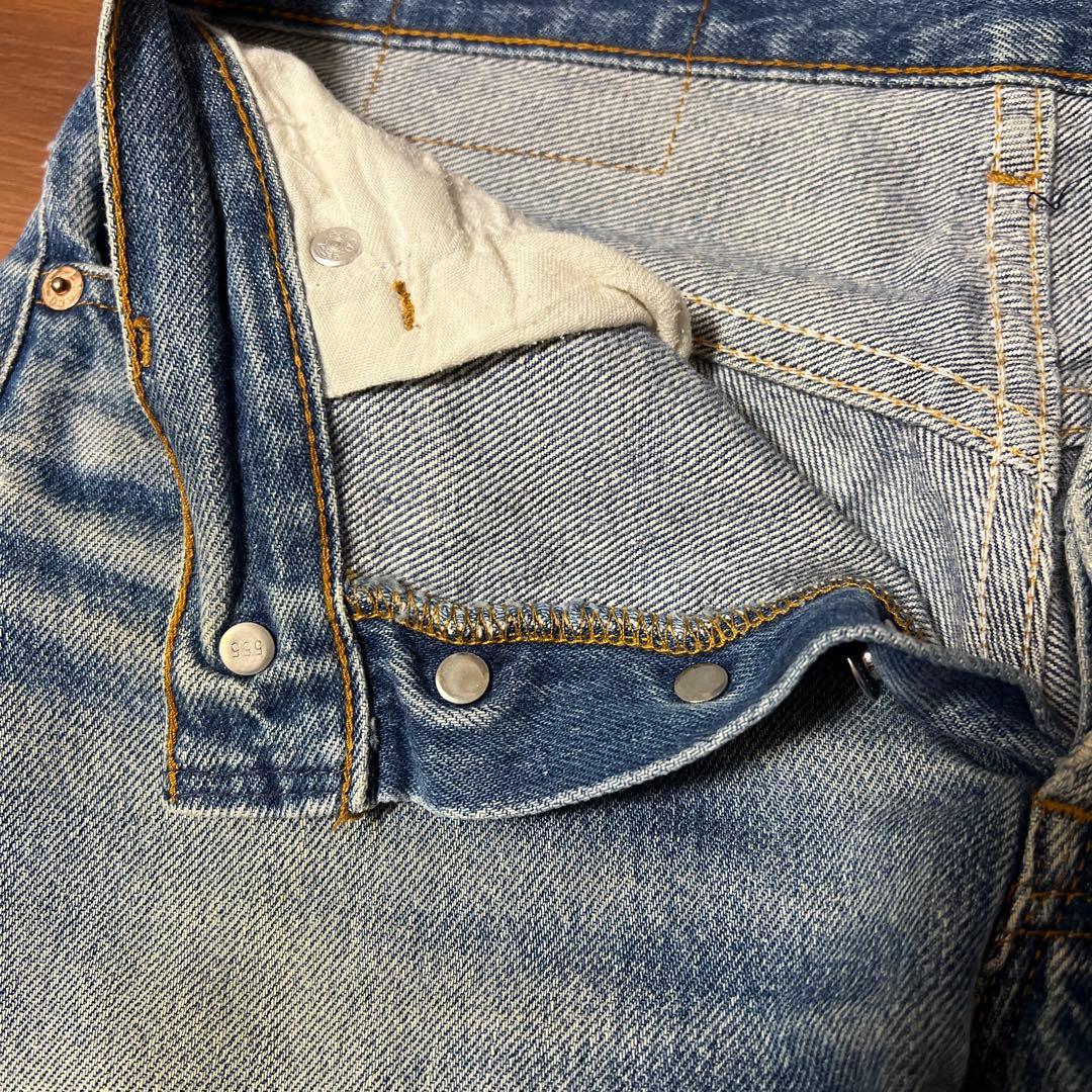 Levi's 501XX USA製 刻印555 バレンシア工場 W27L36 - メルカリ