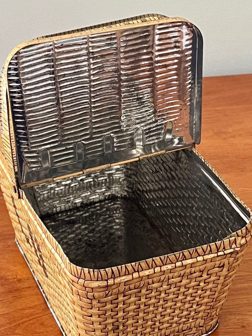 LU ビスケット バスケット パニエ 缶 フランス ヴィンテージ