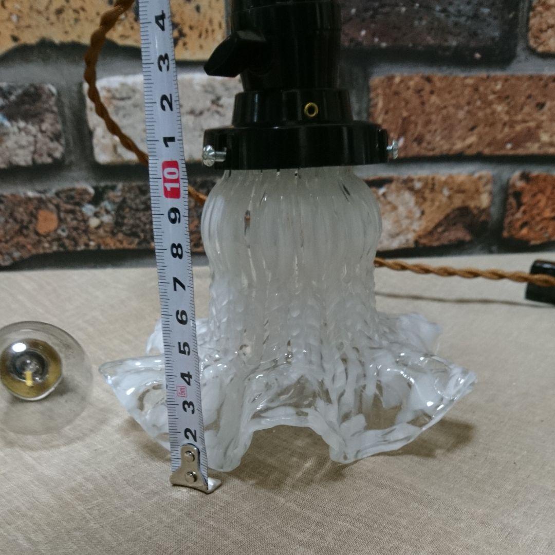 アンティーク ガラス ランプシェード