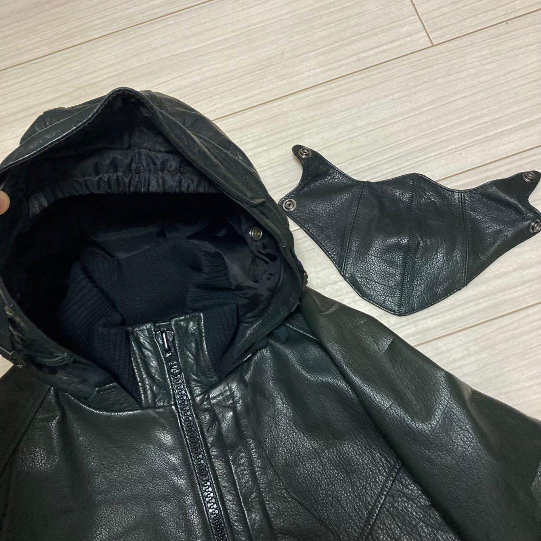 専用□AVIREX P.D.W□レザーマスク付 SWAT レザージャケット L - メルカリ