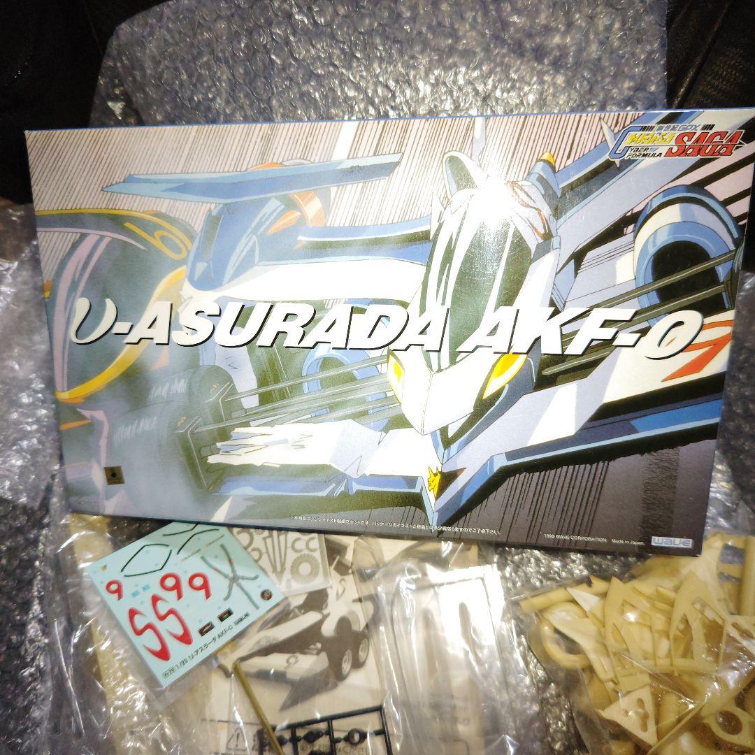 WAVE　サイバーフォーミュラ　ν-アスラーダ　AKF-0　ガレージキット未組立