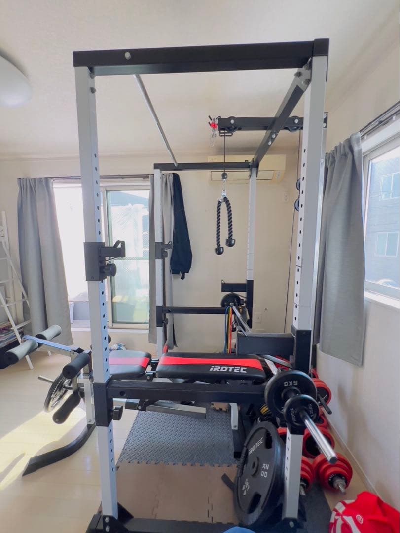 IROTEC パワーラック ホームジムセット