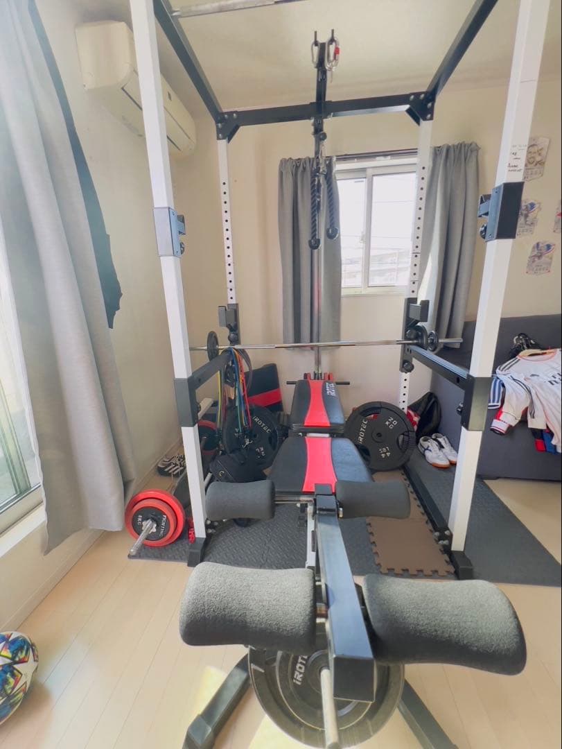 IROTEC パワーラック ホームジムセット