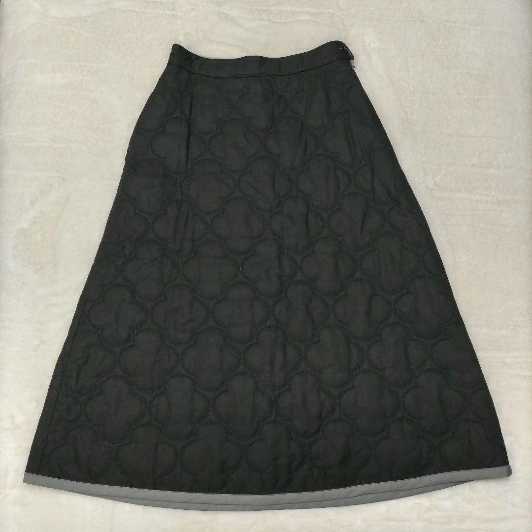 mina perhonen フラワーキルト ロングスカート