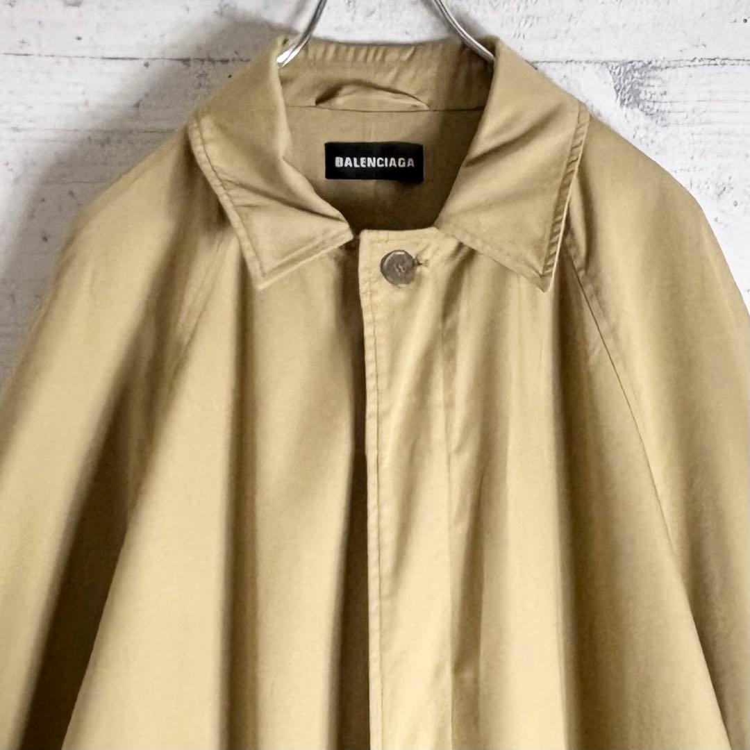 BALENCIAGA オーバーサイズ ステンカラーコート 44 厚手