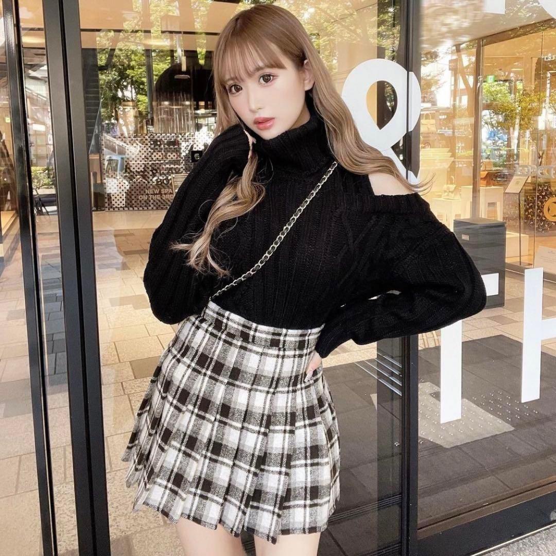 シェリミー Cheri mi チェックプリーツスカート - メルカリ