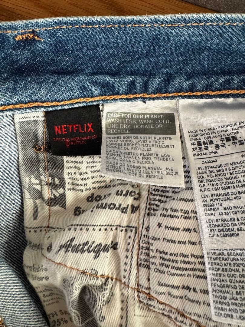 Levi's × Stranger Things 505 デニム W32