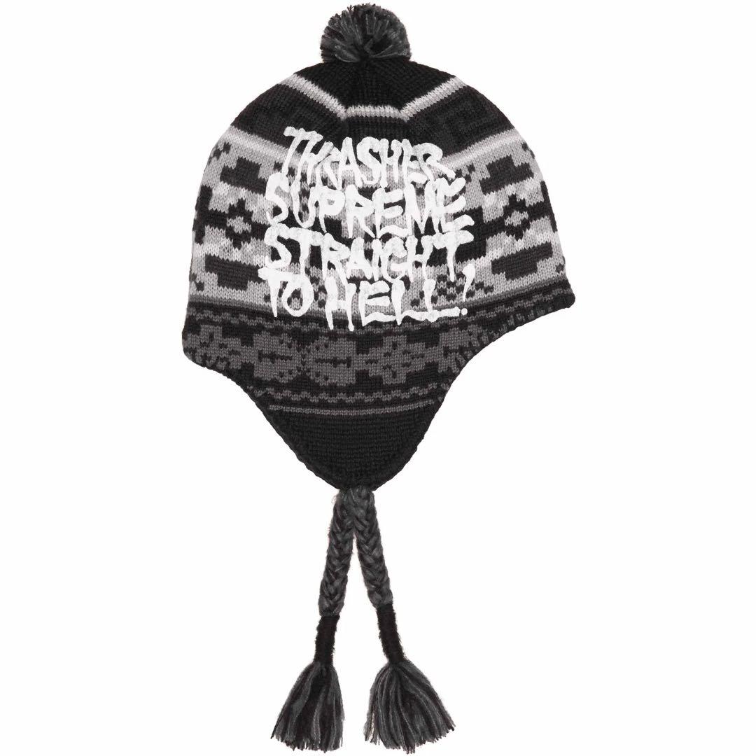 Supreme / Thrasher Earflap Beanie - メルカリ
