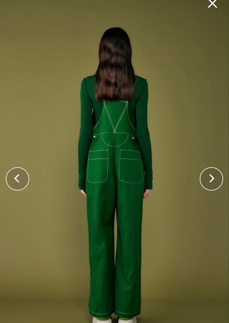 ナゴンスタンスダブルクロスストレッチオーバーオール