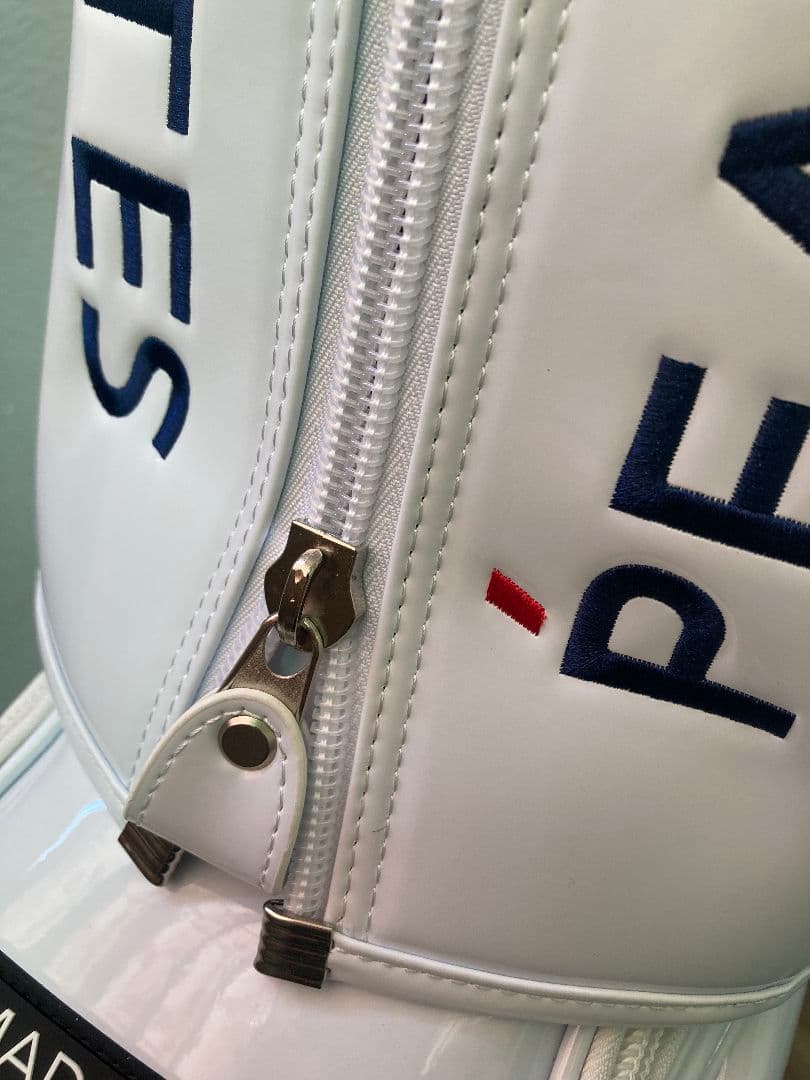 PEARLY GATES ゴルフキャディバッグ ホワイト ゴルフバッグ