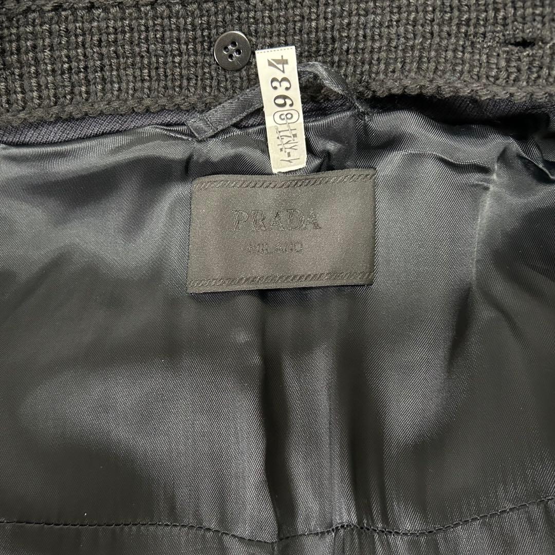 PRADA プラダ コート サイズ46（S〜M） ネイビー イタリア製