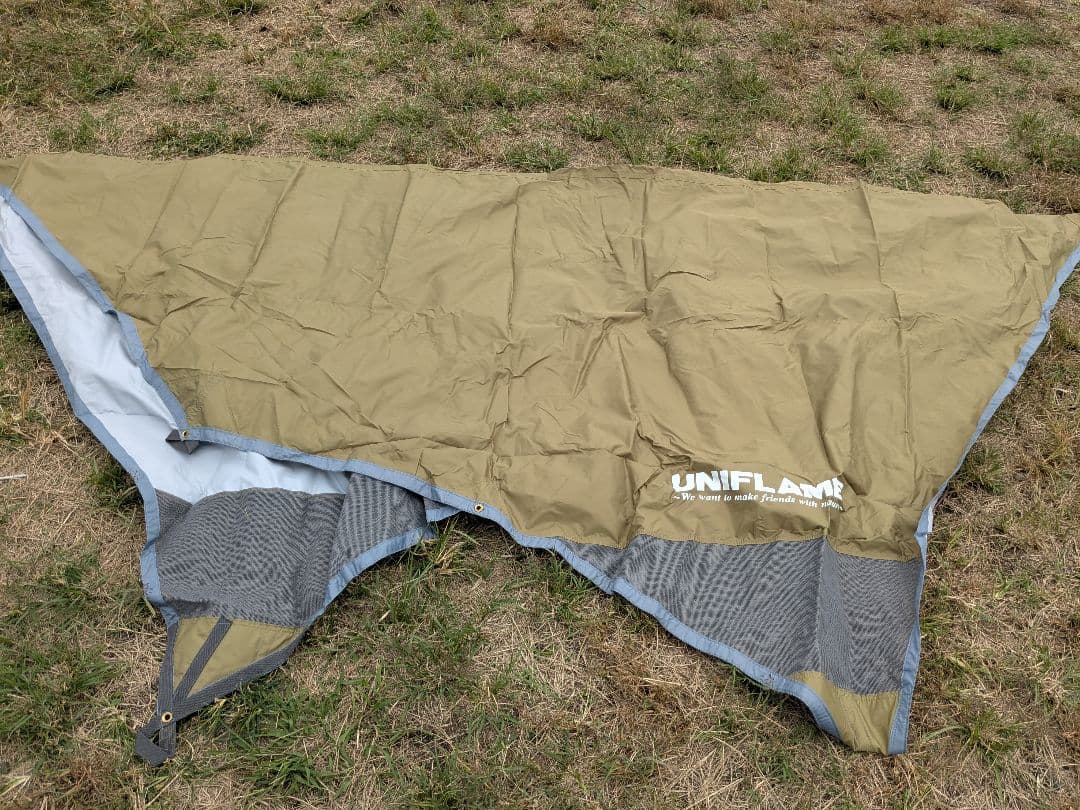 ユニフレーム　REVOタープsolo+REVOウォール　ポール付き　限定カラー