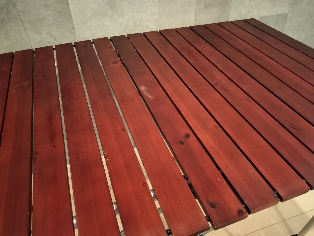 【廃盤】Coleman ウッドロール 2ステージ テーブル 折りたたみコンパクト