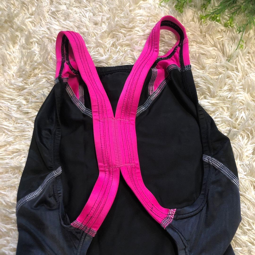Mizuno アクセルスーツ 競泳水着 黒 ピンク size L