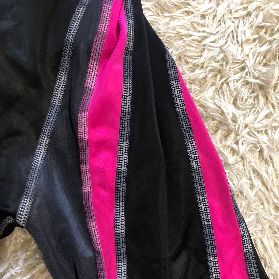 Mizuno アクセルスーツ 競泳水着 黒 ピンク size L