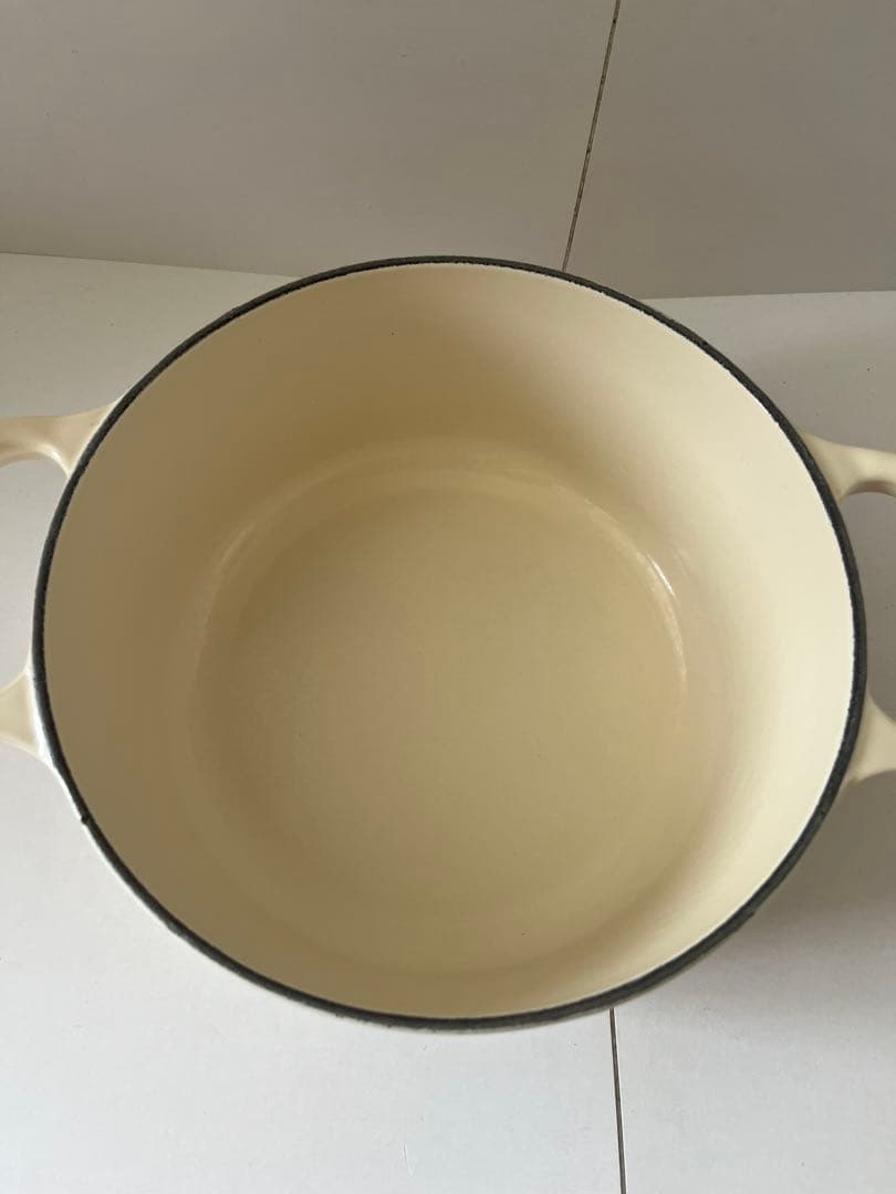 廃盤　ルクルーゼ　ココットロンド　ピーコック　オレンジ　18cm