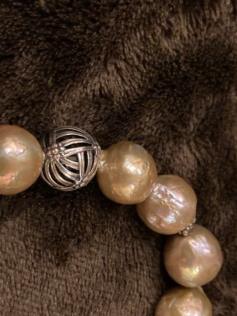 てるあ　Stephen Dweck パールブレスレット