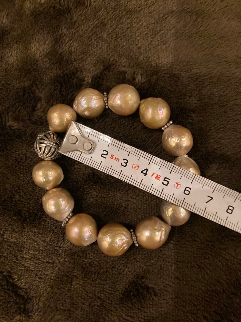 てるあ　Stephen Dweck パールブレスレット