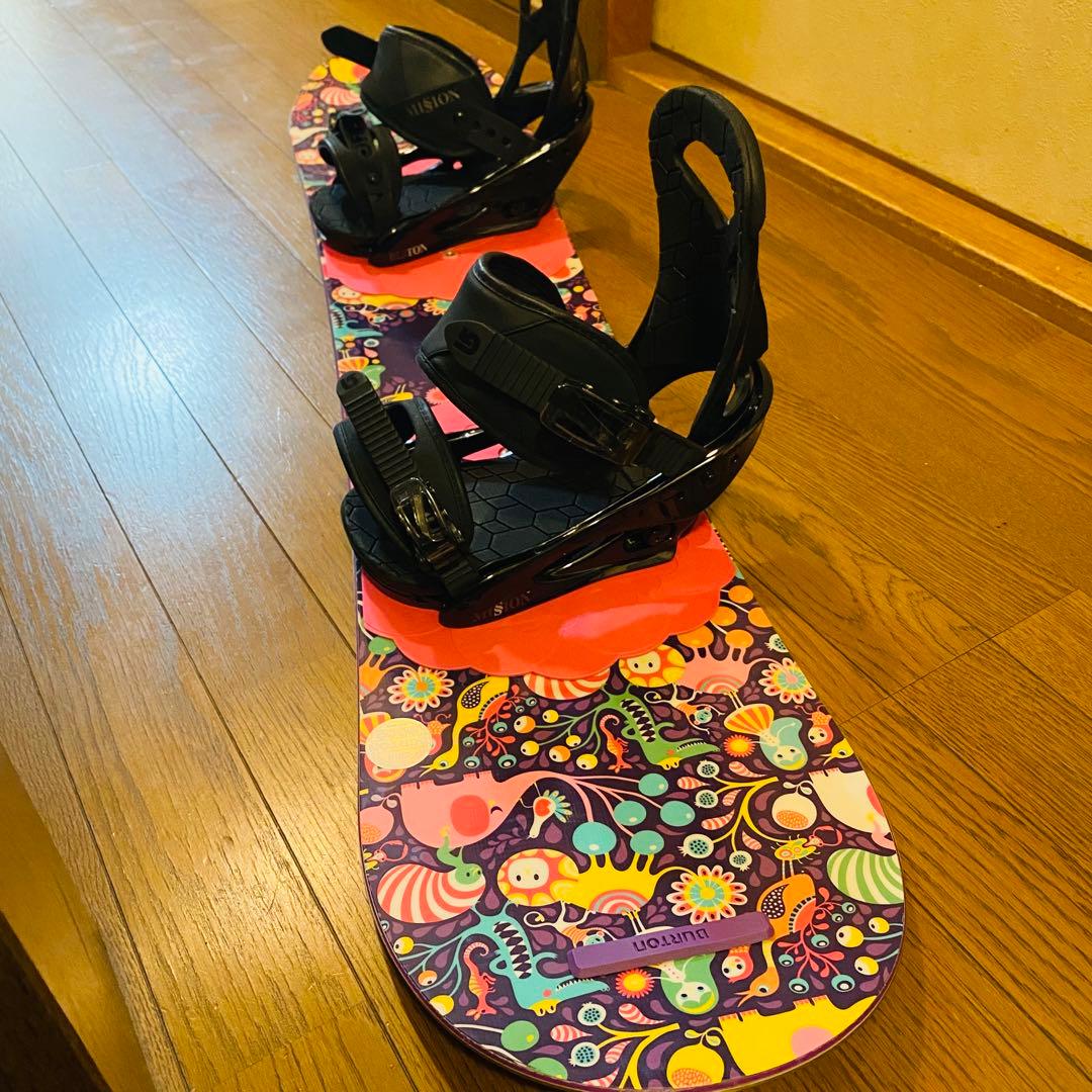 美品✨Burton Chicklet＋BURTON MISSIONビンディング付