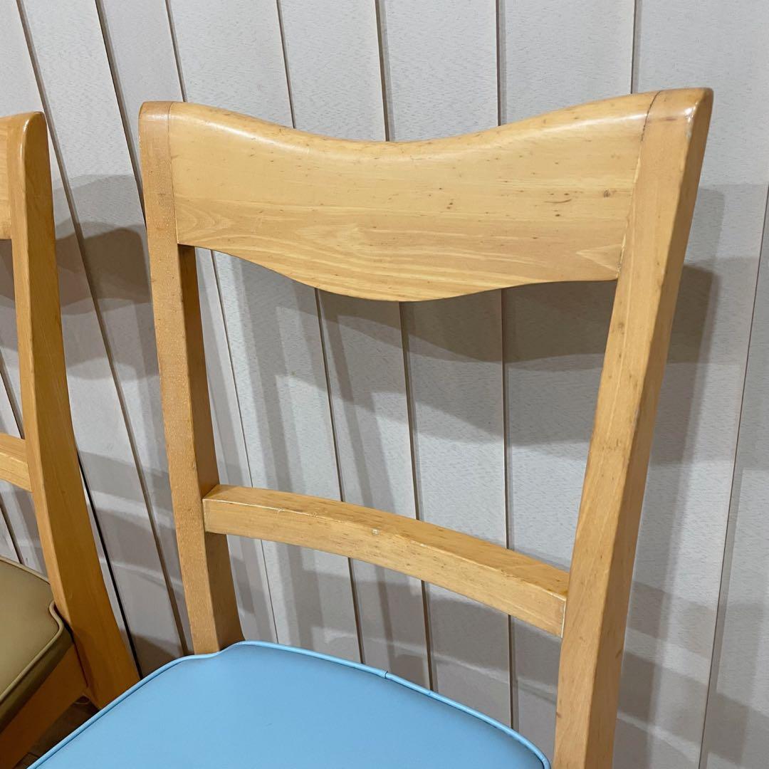 ①NAZERO ナゼロ ダイニングチェア 2脚セット 椅子　イス チェア 天然木