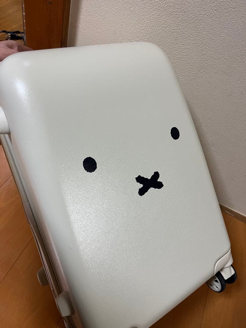 ミッフィースーツケース ホワイト