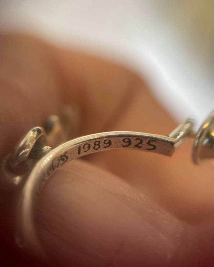 クロムハーツ　タイニークロス　ピアス　片耳　極美品