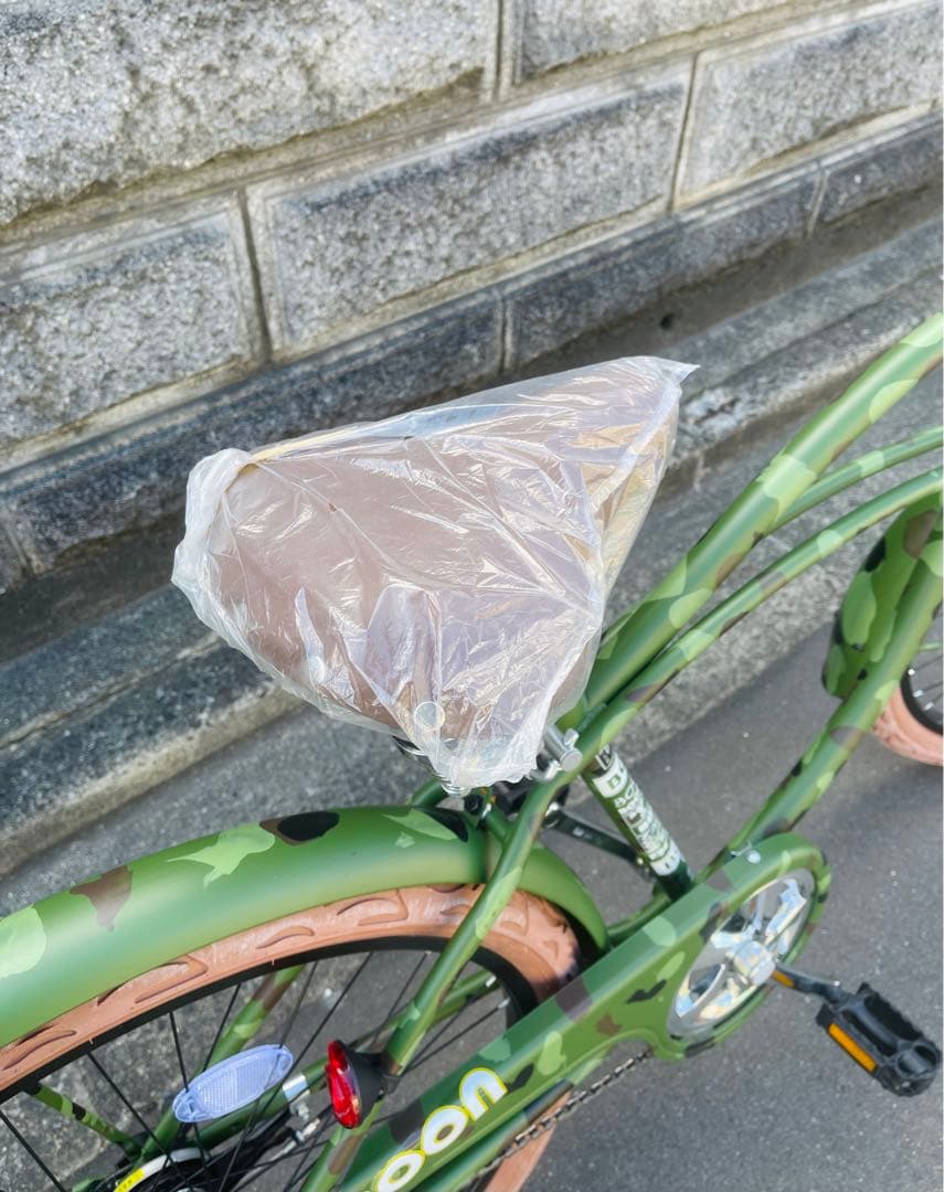 【新車】 ビーチクルーザー BOON 迷彩 26インチ 大阪