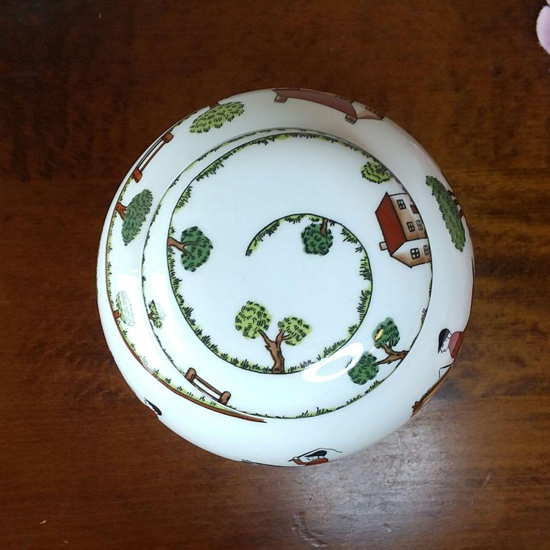 美品 クラウンスタッフォードシャー ハンティングシーン ジンジャージャー 大